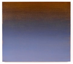 Ellen Kozak, Sky Throne, 2016, Minimalist, Gesso, Oil Paint, Wood Panel, 24 x 28