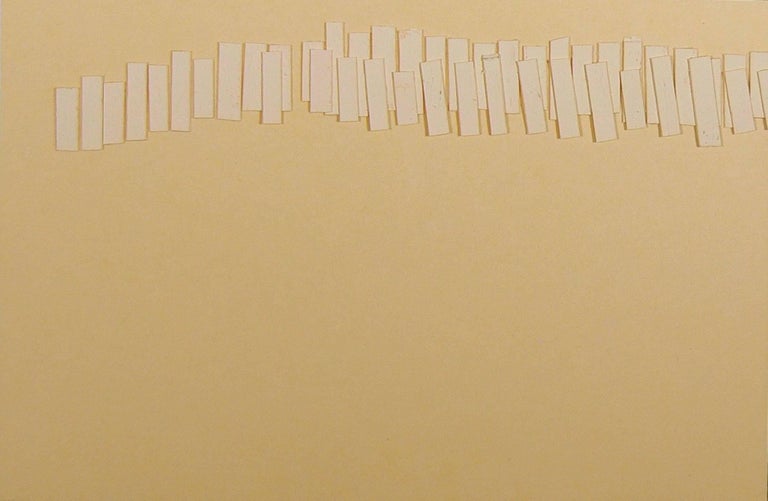 Liz Sweibel Untitled Divider 10 2017 Minimalist Paper Color Pencil