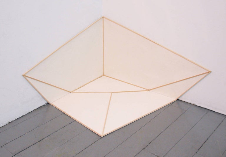 Yvette Cohen, Ara Pacis - Zen Corner, 2009, Minimalist, Acrylic  For Sale 1