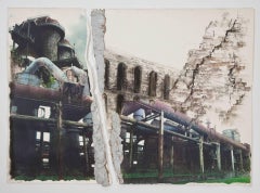 Linda Cunningham, 'Engineering Avant Garde', 2015, Pastel, Ink 