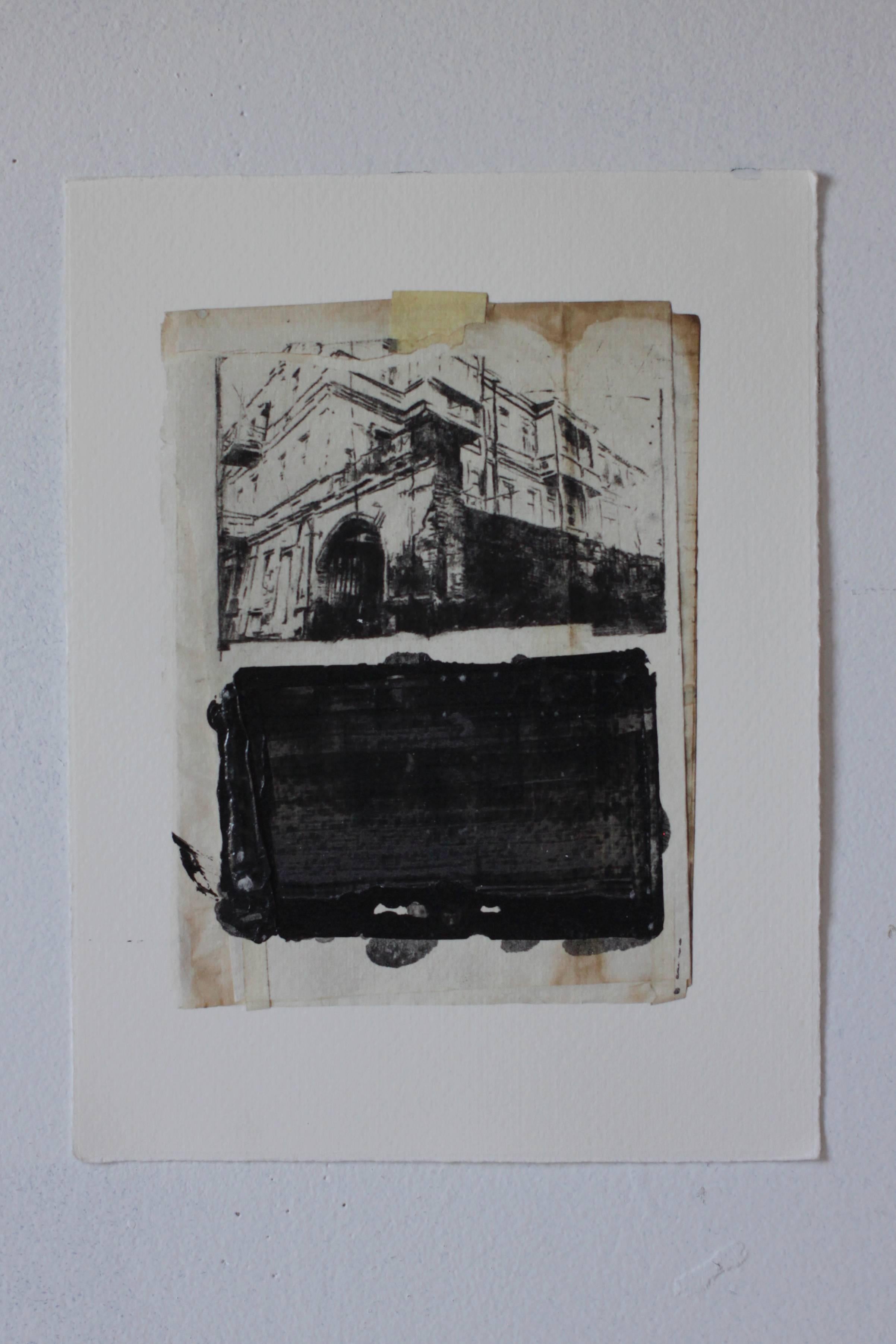 Levan Mindiashvili, 'Suites', 2015, inchiostro, pittura acrilica, carta d'archivio