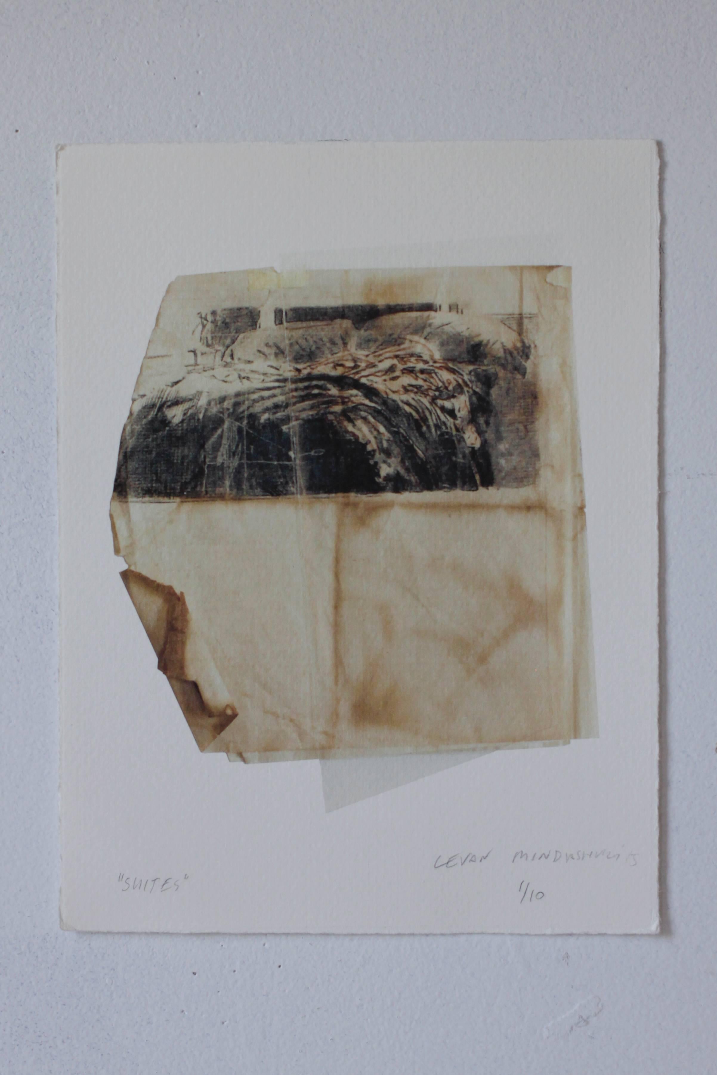 Levan Mindiashvili, 'Suites 1/10', 2015, Ink, Archival Paper, Acrylic Paper 