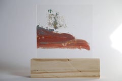 Lourdes Rivera, Retrospektive 2, 2015, Plexiglas, Holz, Ölfarbe