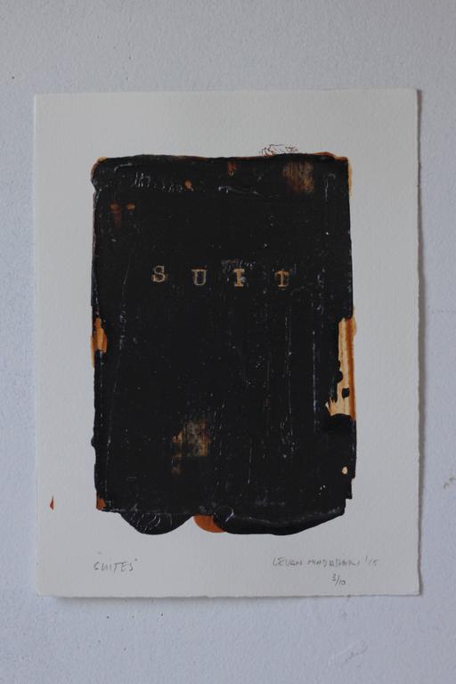 Levan Mindiashvili, 'Suites', 2015, Ink, Acrylic Paint, Archival Paper - Print by Levan Mindiashvili