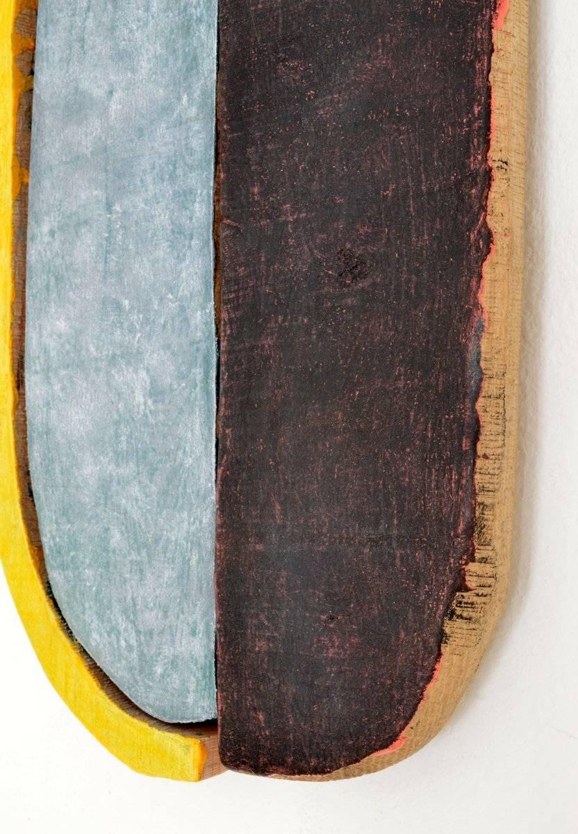 Jesse Hickman, Note Three Eight Sixteen, 2016, Enamel, Wood, Glue  2