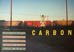 Lothar Baumgarten - early Marian Goodman Gallery exhibition print (Hand Signed)