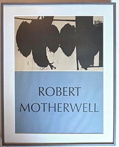 Robert Motherwell - Vintage Elegy to the Spanish Republic poster (Hand signed)