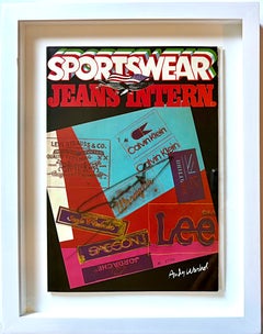 Andy Warhol - JEANS DE SPORT INTERN. (Signé à la main par Warhol), Succession de Jon Gould