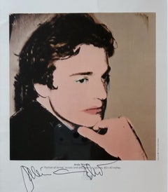 Andy Warhol et Jamie Wyeth - Portraits réciproques, signés trois fois par Jamie Wyeth