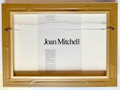 Joan Mitchell – Lithografie im Stil des abstrakten Expressionismus (Deluxe-Auflage, handsigniert, Nr. 30)