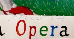 David Hockney - PARADE for the Metropolitan Opera (Hand Signed by David Hockney)