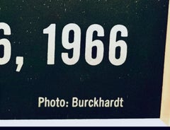Andy Warhol – seltenes Selbstporträt, ICA-Poster, Siebdruck auf silberbeschichtetem Papier
