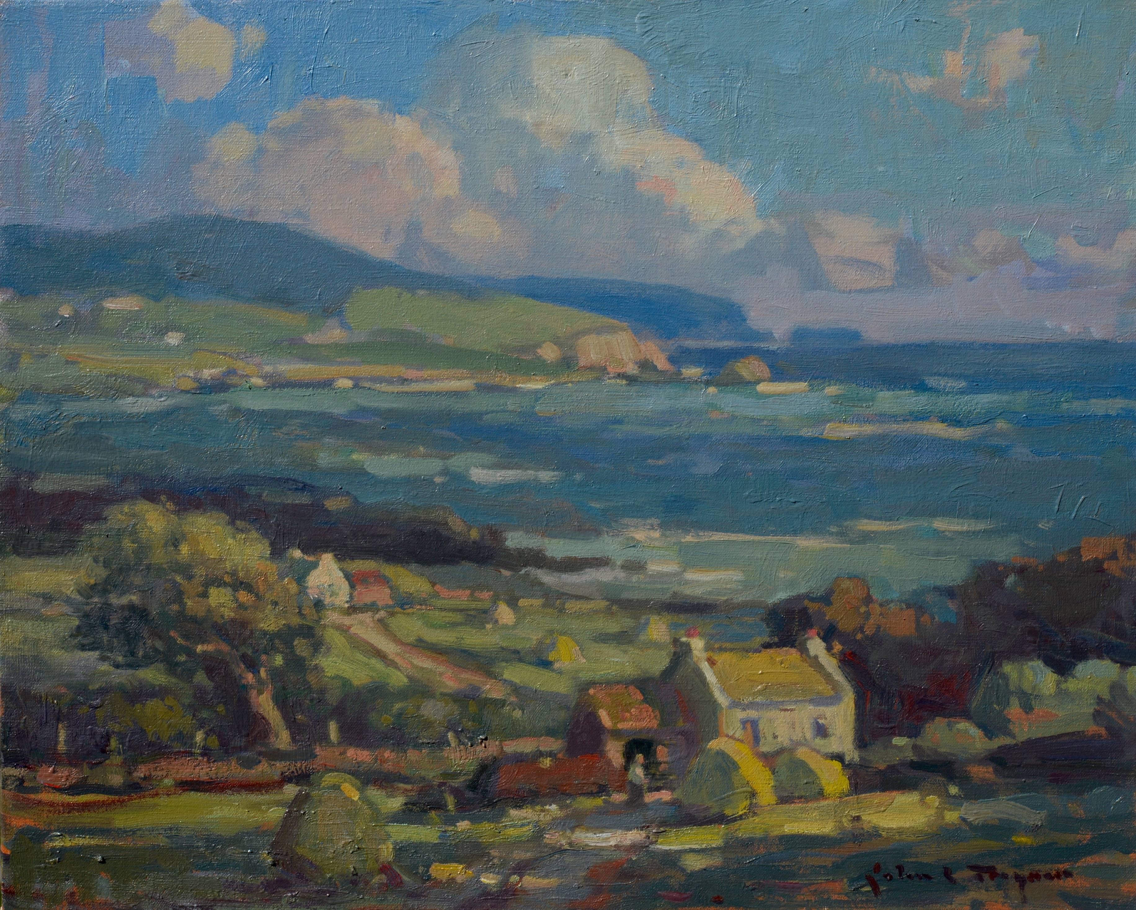 John C. Traynor Landscape Painting - Morning Glow