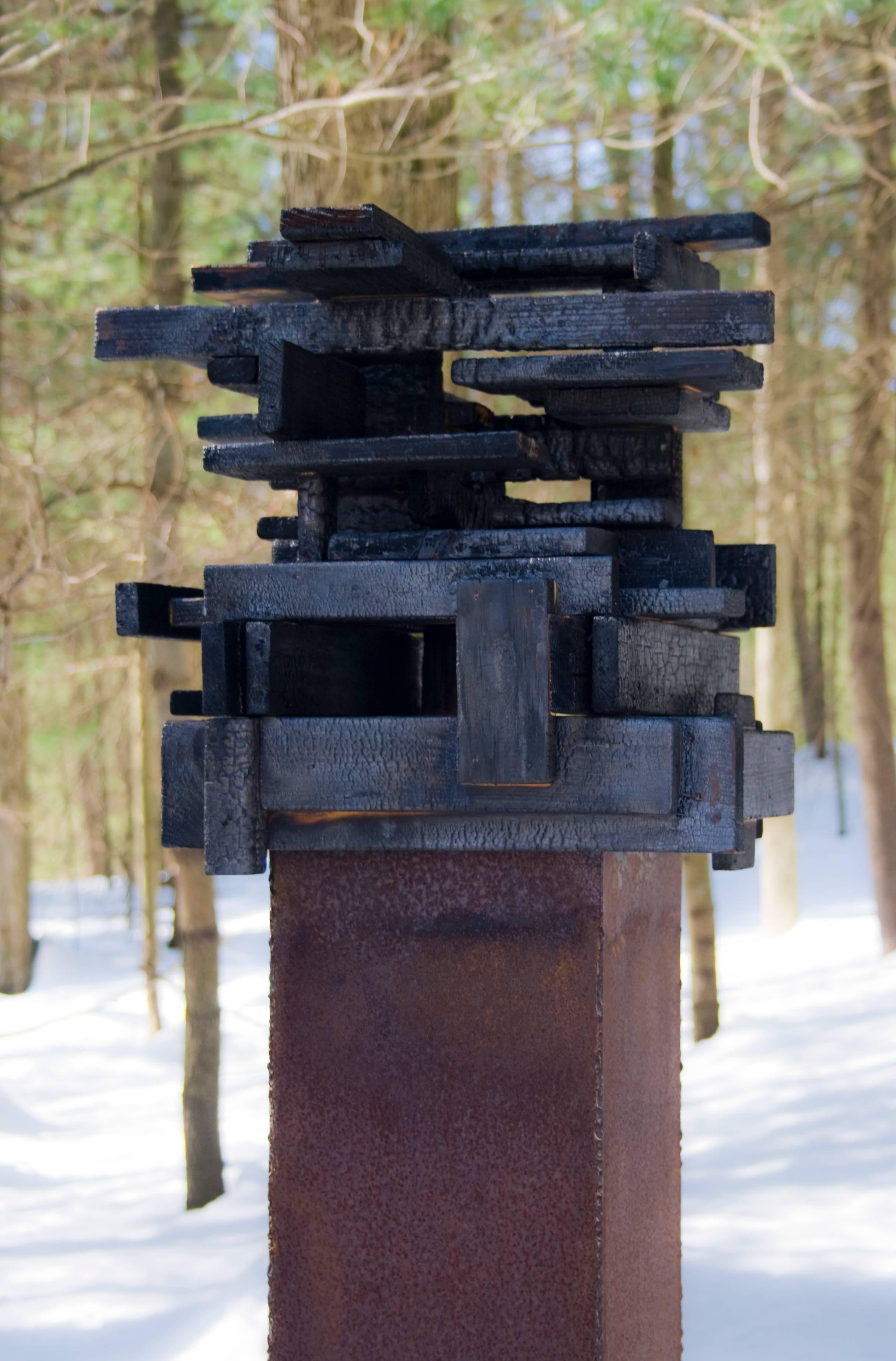 Tom Holmes Abstract Sculpture - Path Lantern II