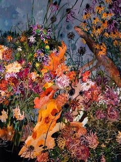 Untitled (Deer, Black Eye, Rack)