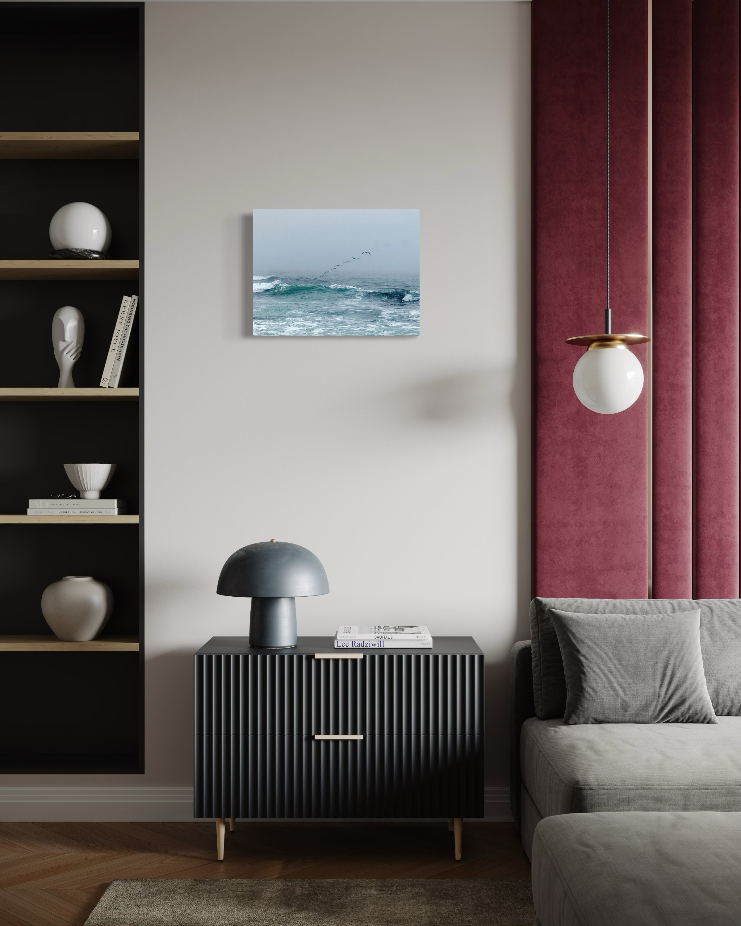 Vanishing into the Mist - Contemporary Ocean Seascape Fine Art Photography