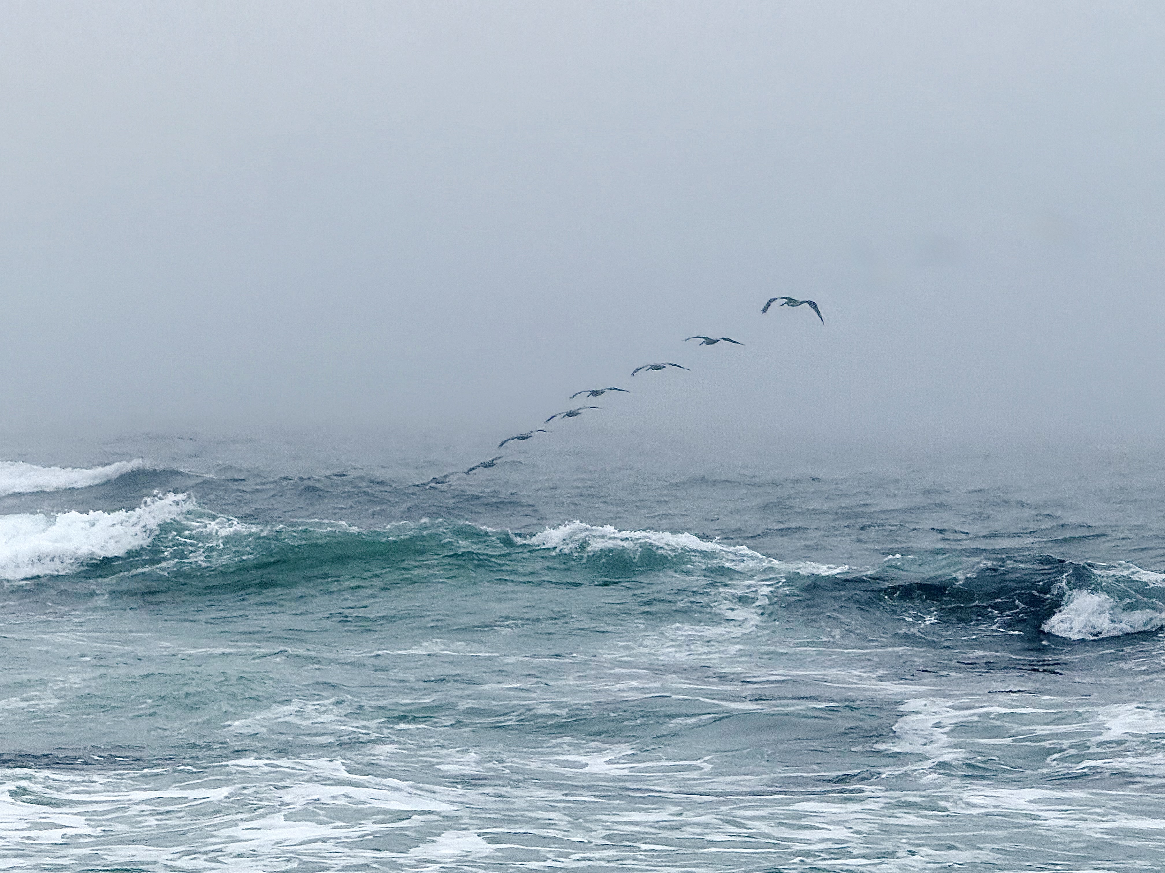 Vanishing into the Mist - Contemporary Ocean Seascape Fine Art Photography
