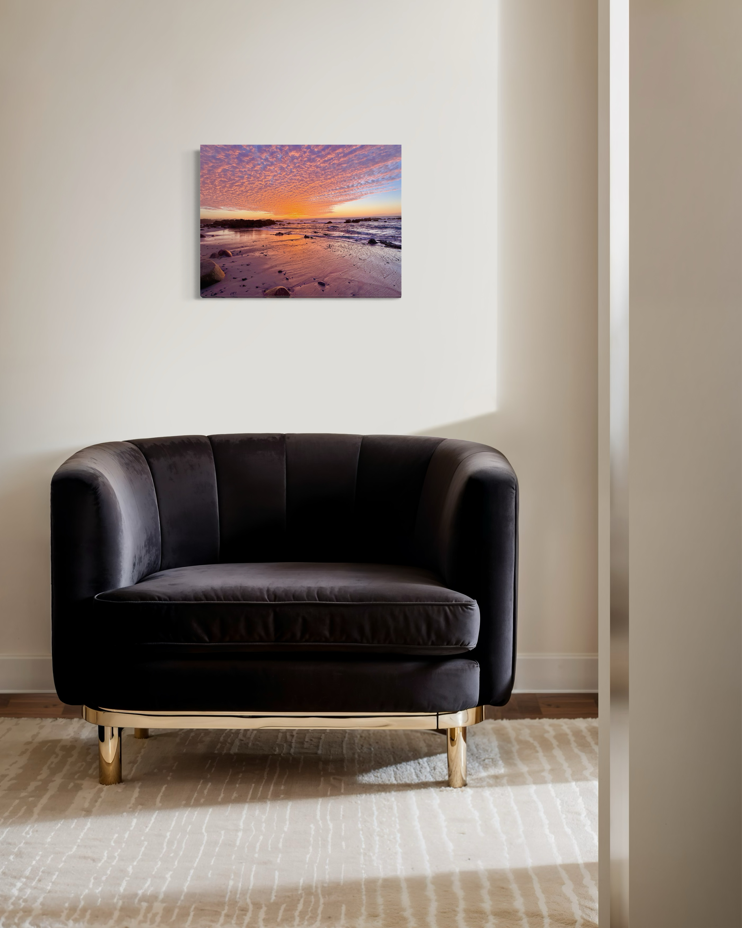 Sailor’s Delight - Fotografia artistica contemporanea sul tramonto costiero