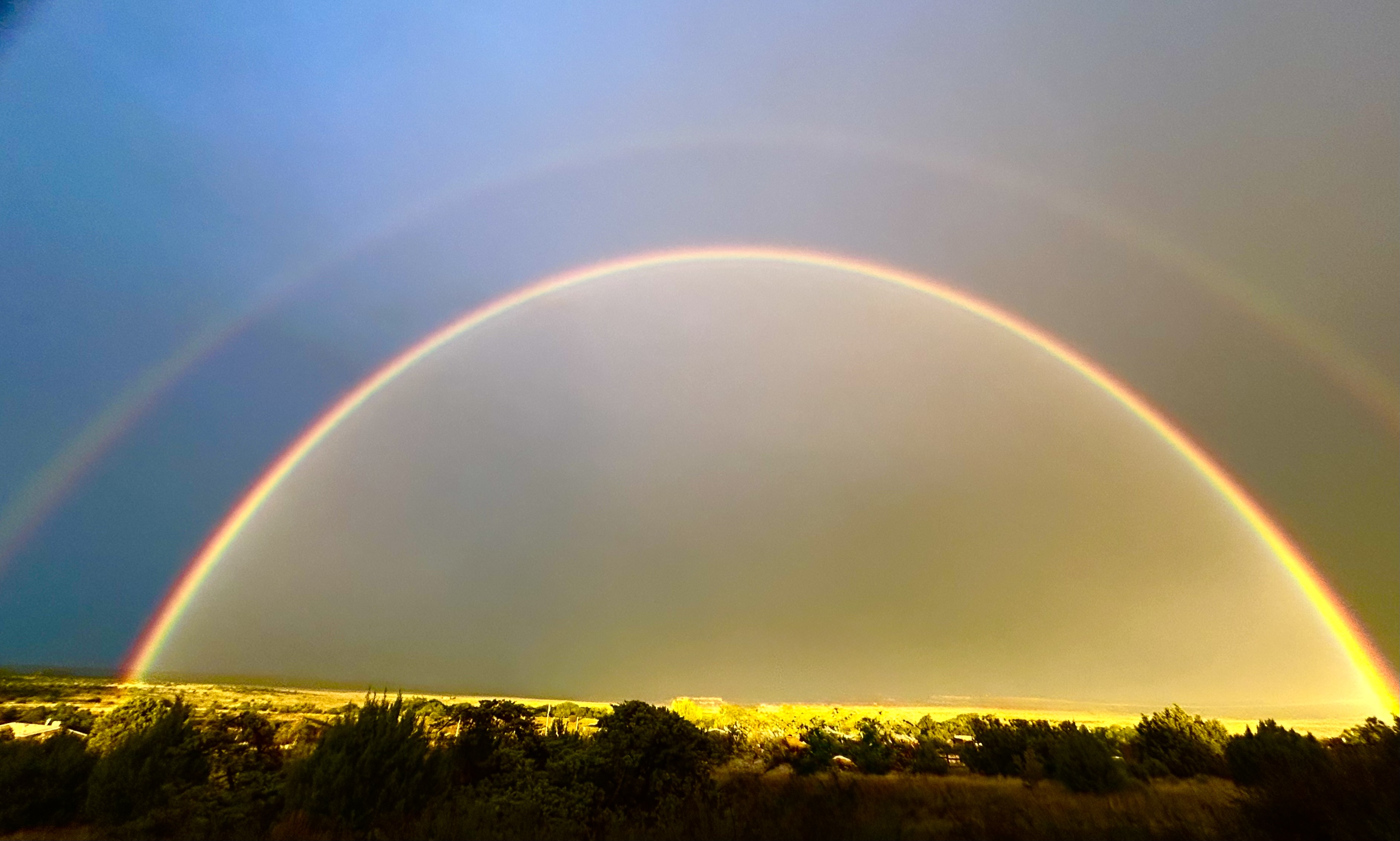 New Mexico Promise - Contemporary Rainbow Landscape Fine Art Photography