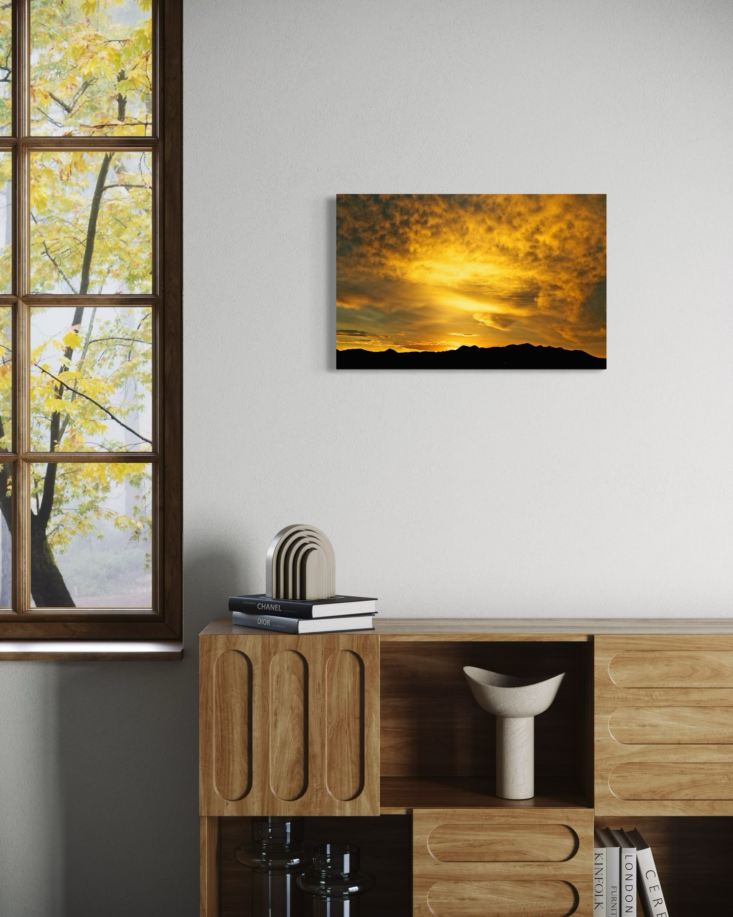 Golden Hour - Contemporary Mountain Sunset Fine Art Photography