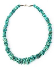 Zuni Turquoise Necklace, circa 1890, American Indian Art