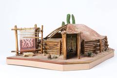 Model of a Navajo Hogan Arizona and New Mexico, USA, 1960-1970