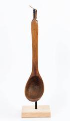 American Indian Art, Wooden Spoon Haida, Queen Charlotte Island, Circa 1900