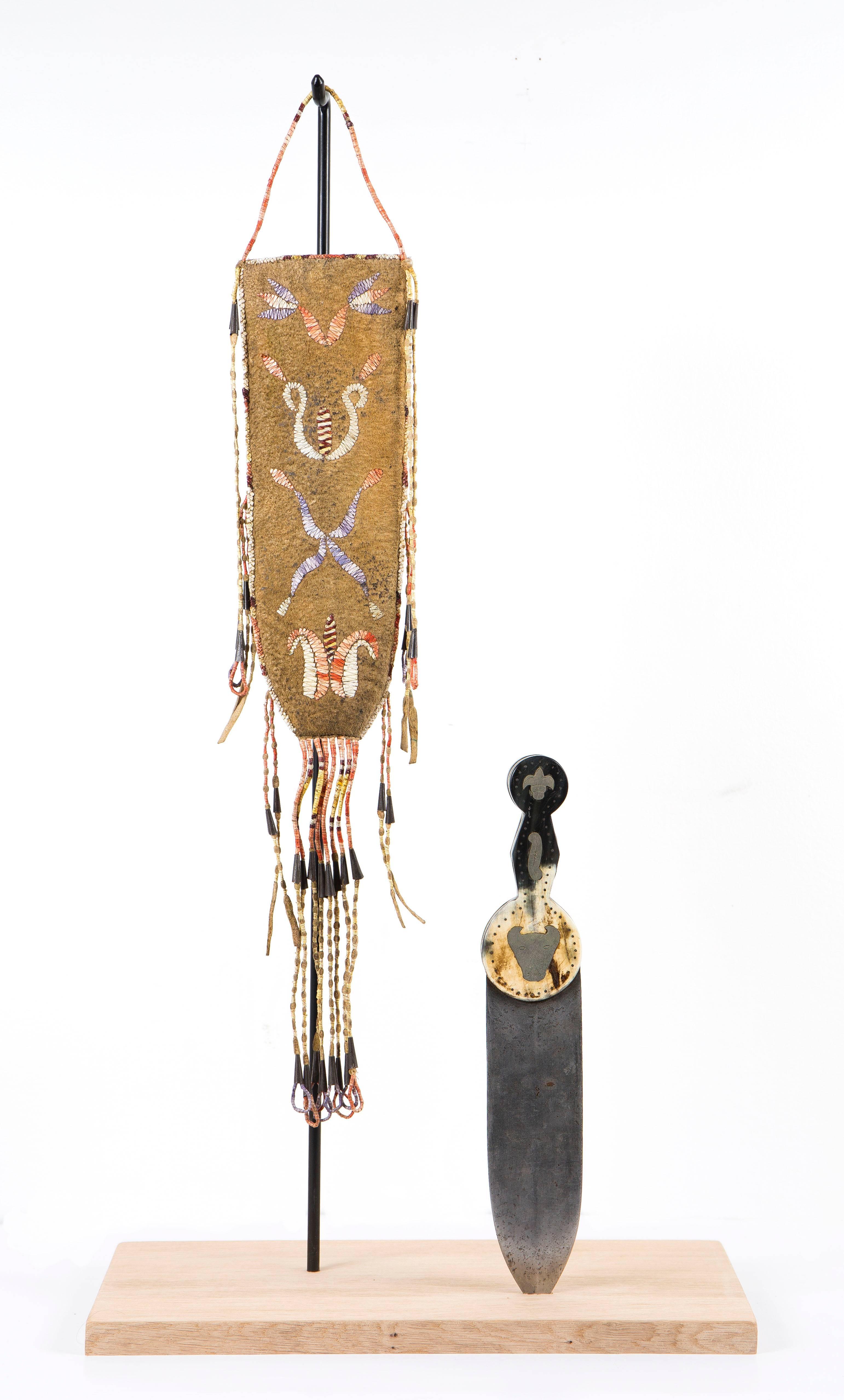 American Indian Art, Create Dagger, Blackfoot USA, Late 19th Century 8