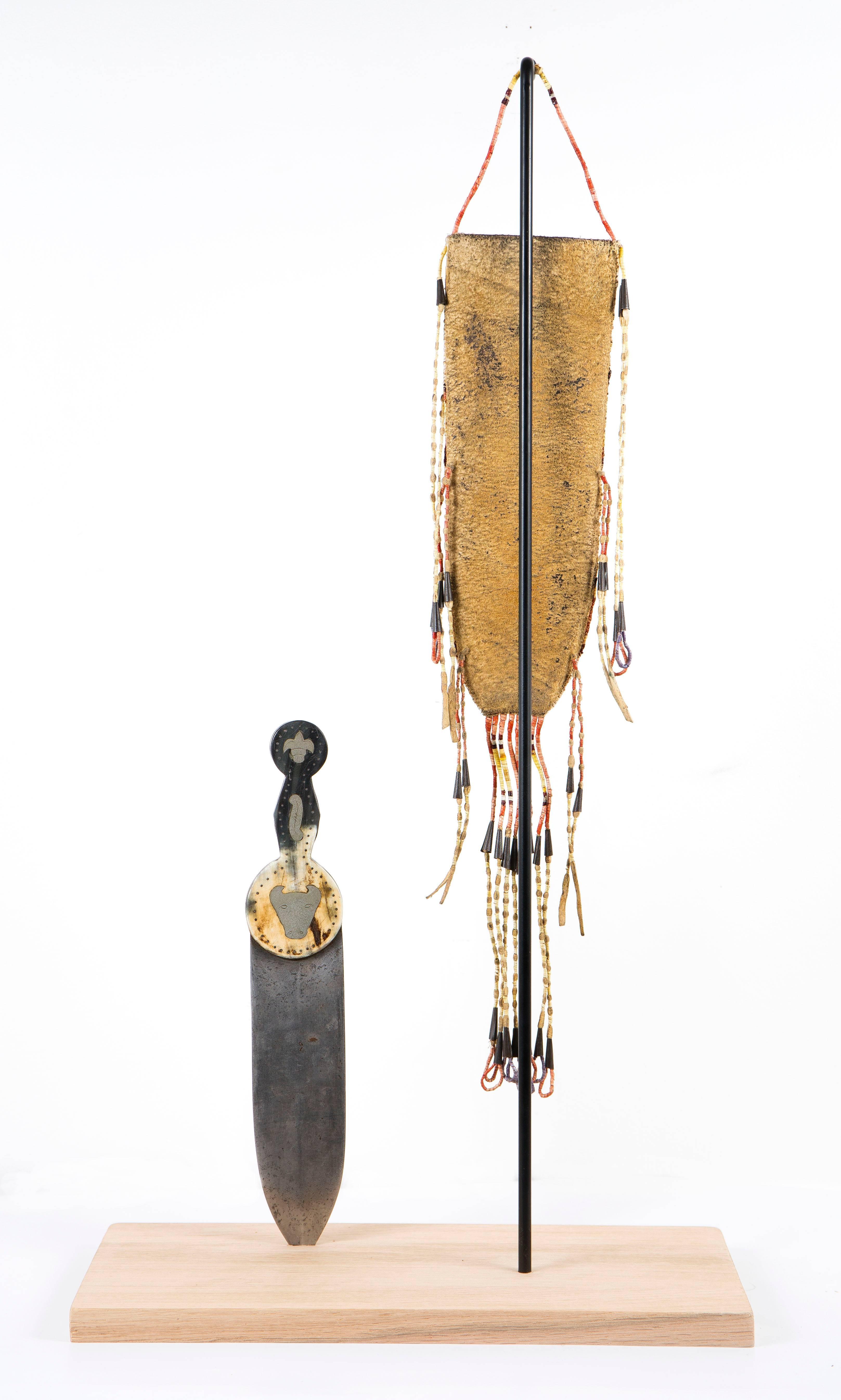 American Indian Art, Create Dagger, Blackfoot USA, Late 19th Century 9