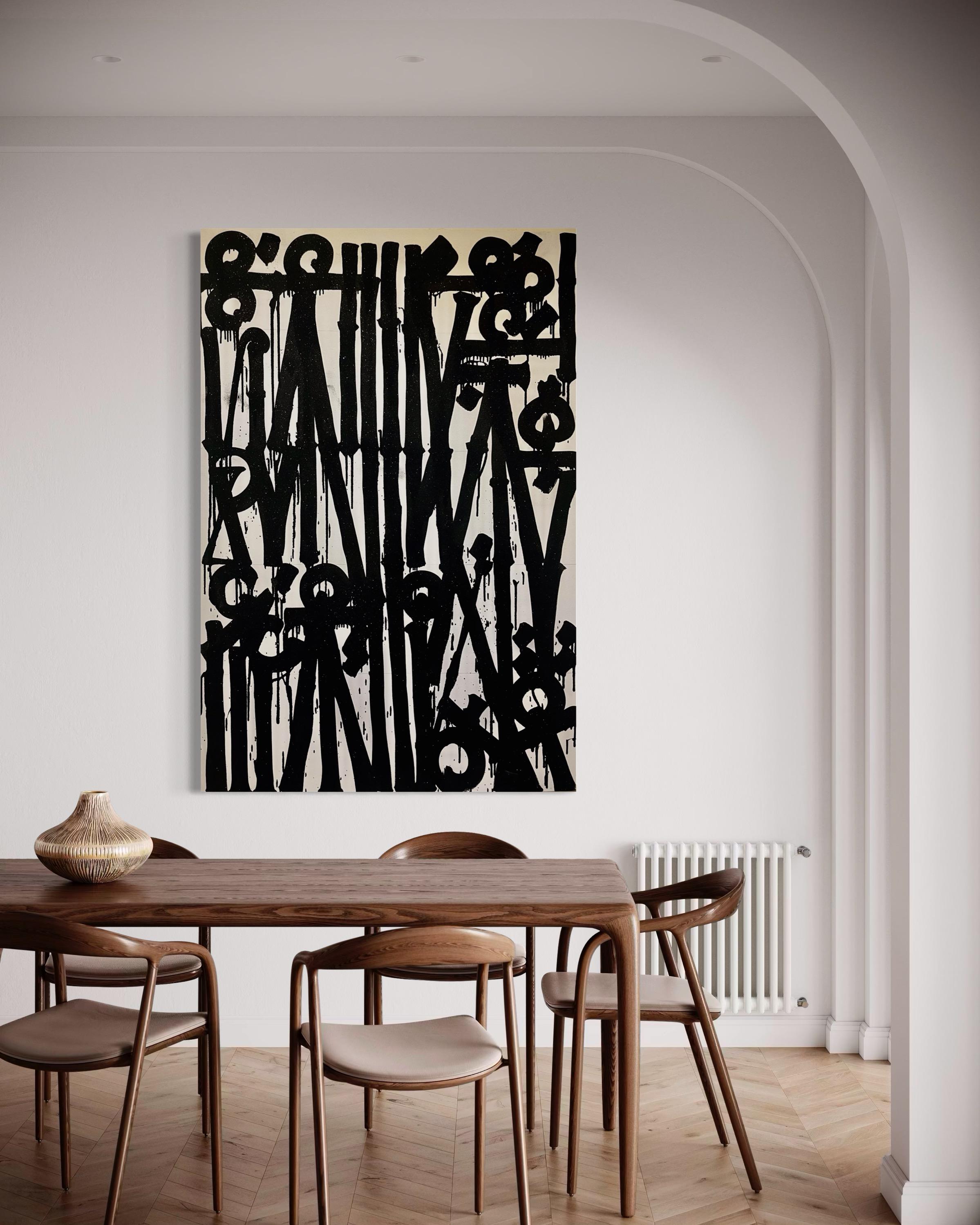 Ewige Sonnenanbeter (Streetart), Painting, von RETNA