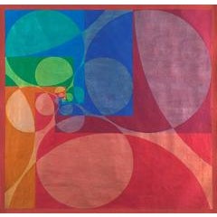 Untitled (Abstraction in Red, Blue, Green, and Orange) 12