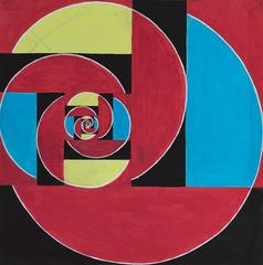 Untitled (Abstraction in Red, Black, Blue, and Yellow) 11