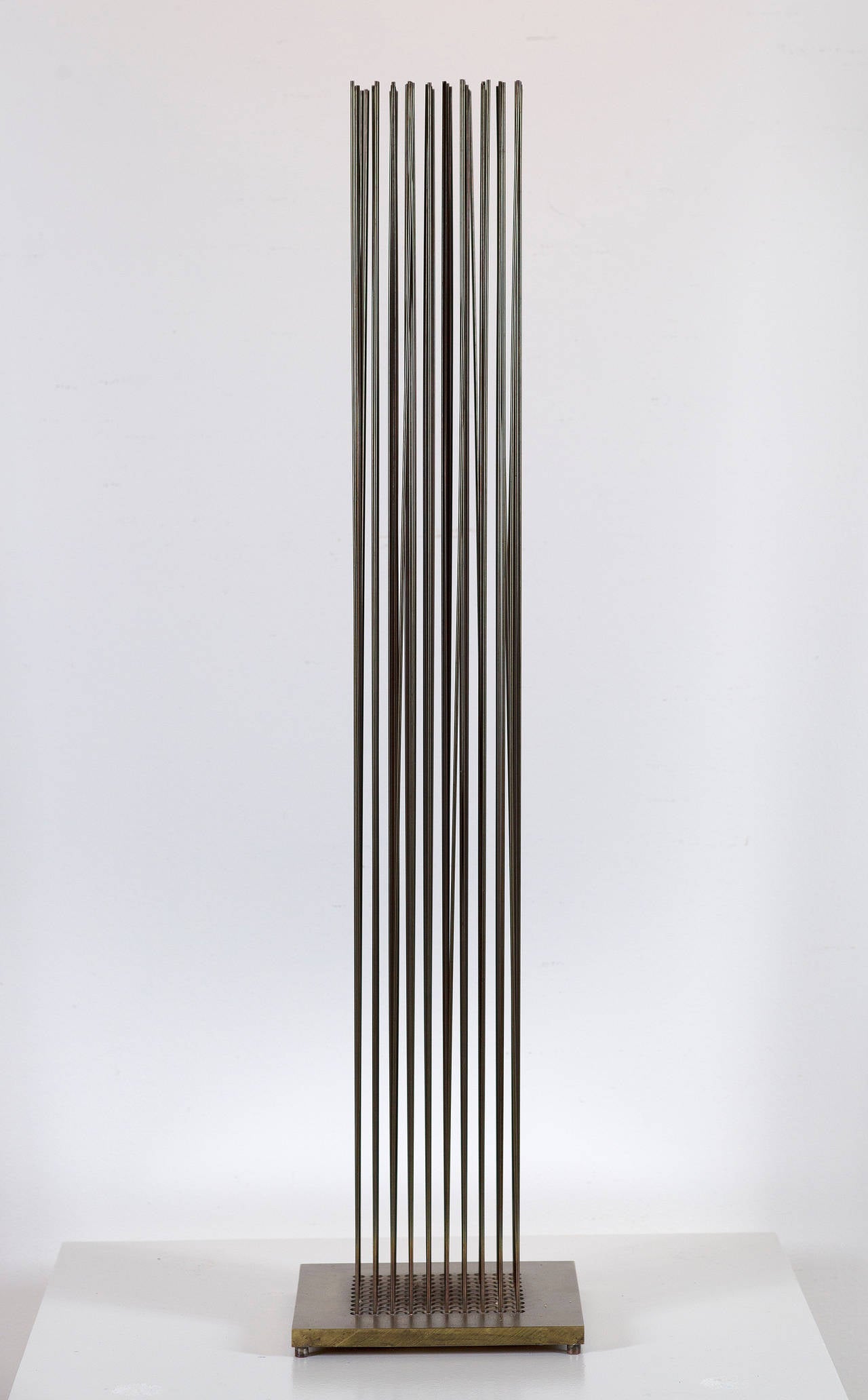 Harry Bertoia Abstract Sculpture - 100 Rods of Sound