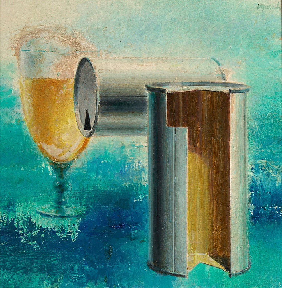 Walter Murch Still-Life Painting - The Beer Can