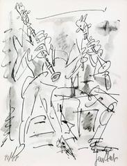 Vintage The Duet : two flutists