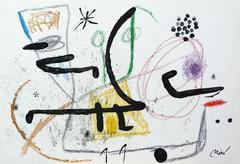 Joan Miró - Abstract composition Abstract composition