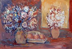 A still life with flowers