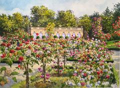 La Roseraie de Bagatelle au Bois de Boulogne, Paris 