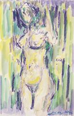 The nude woman