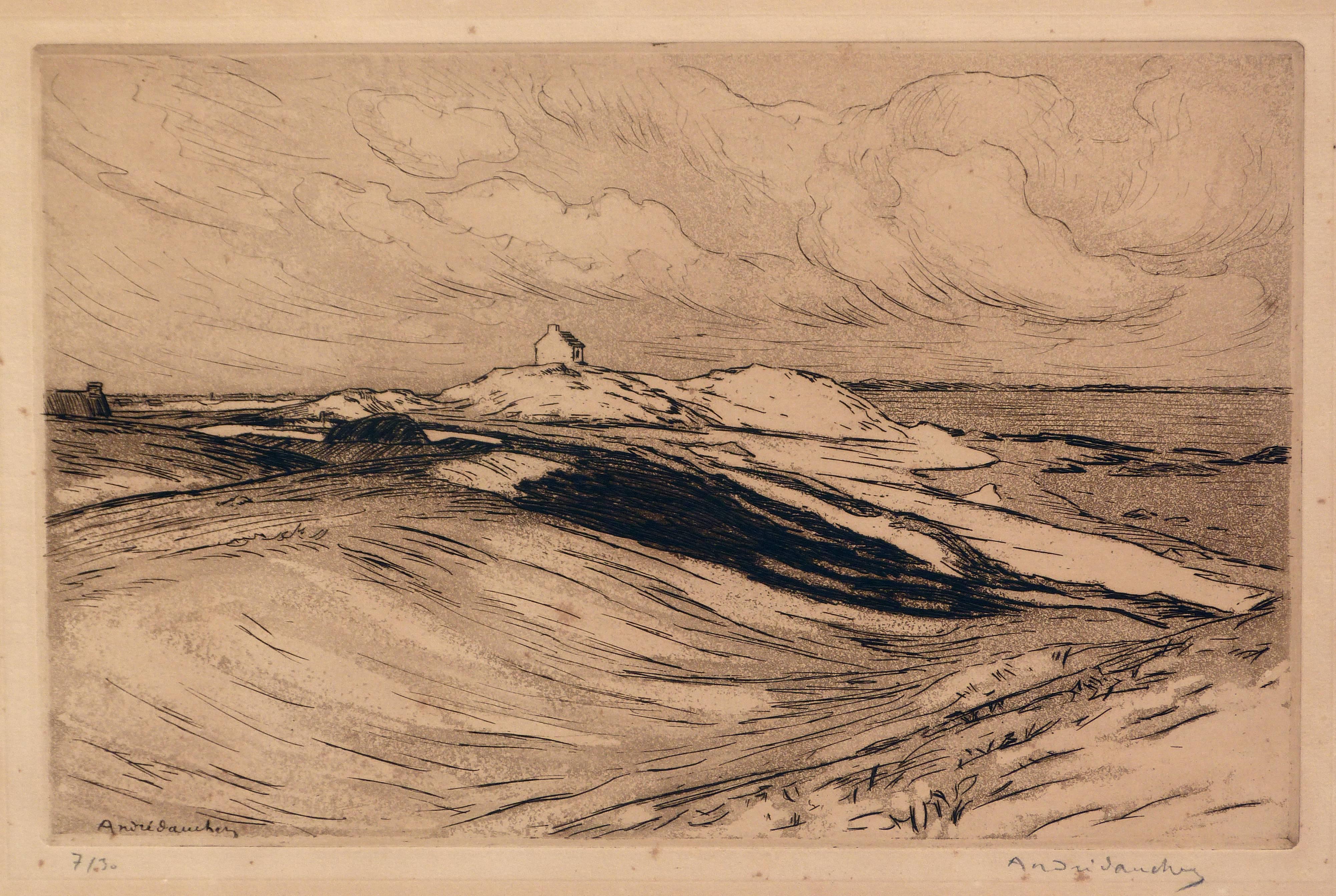 André Dauchez Landscape Print - La dune