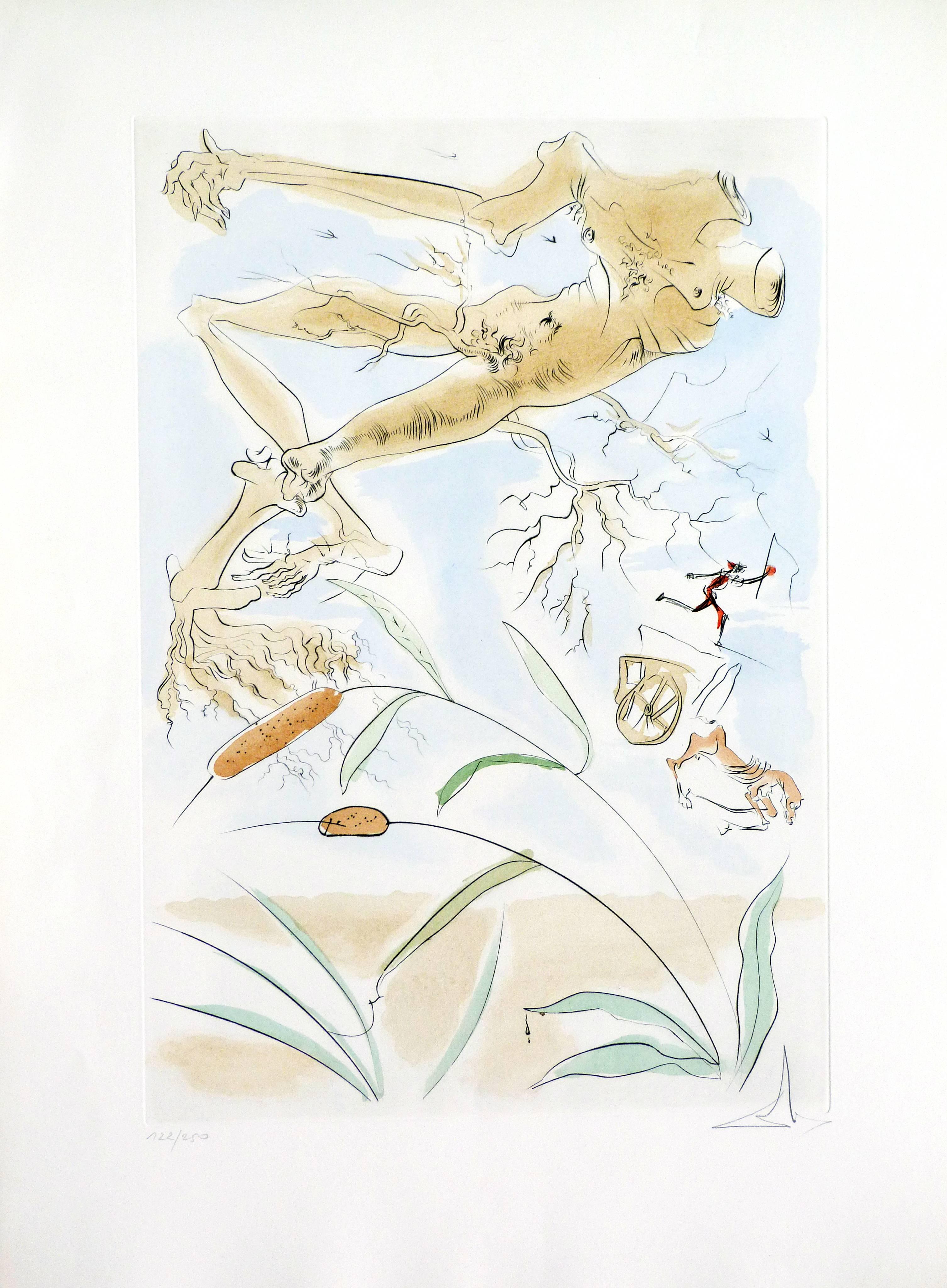 Surrealist Composition - Print by Salvador Dalí