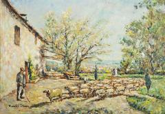 The Shepherd en Provence, dans le sud de la France