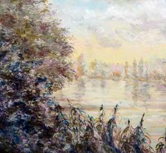 A landscape of Yonne in France