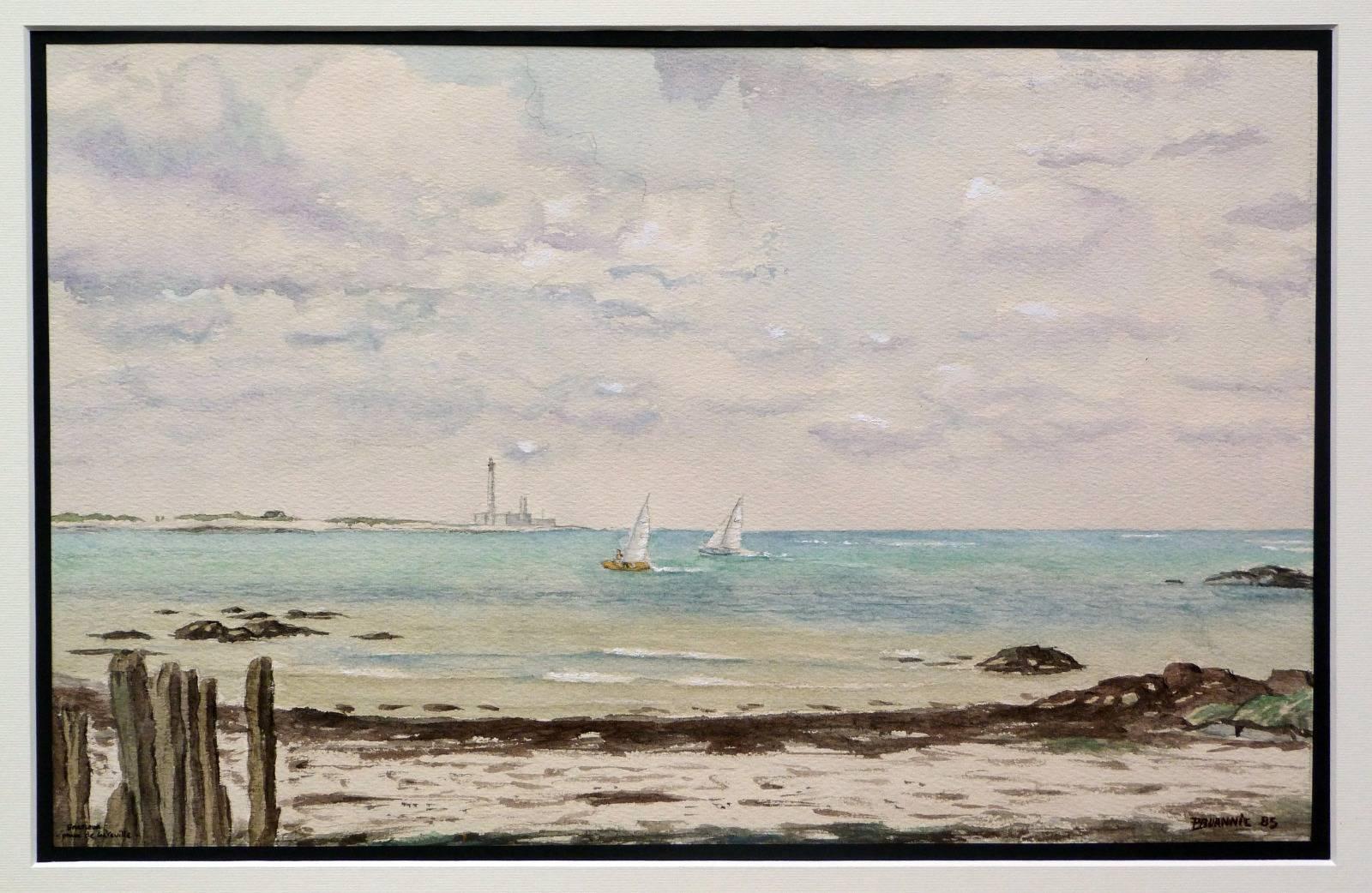 Pierre BUANNIC Landscape Art - barfleur