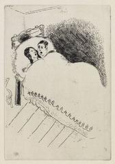 Le couple au lit - Couple in bed  ( Maternity )