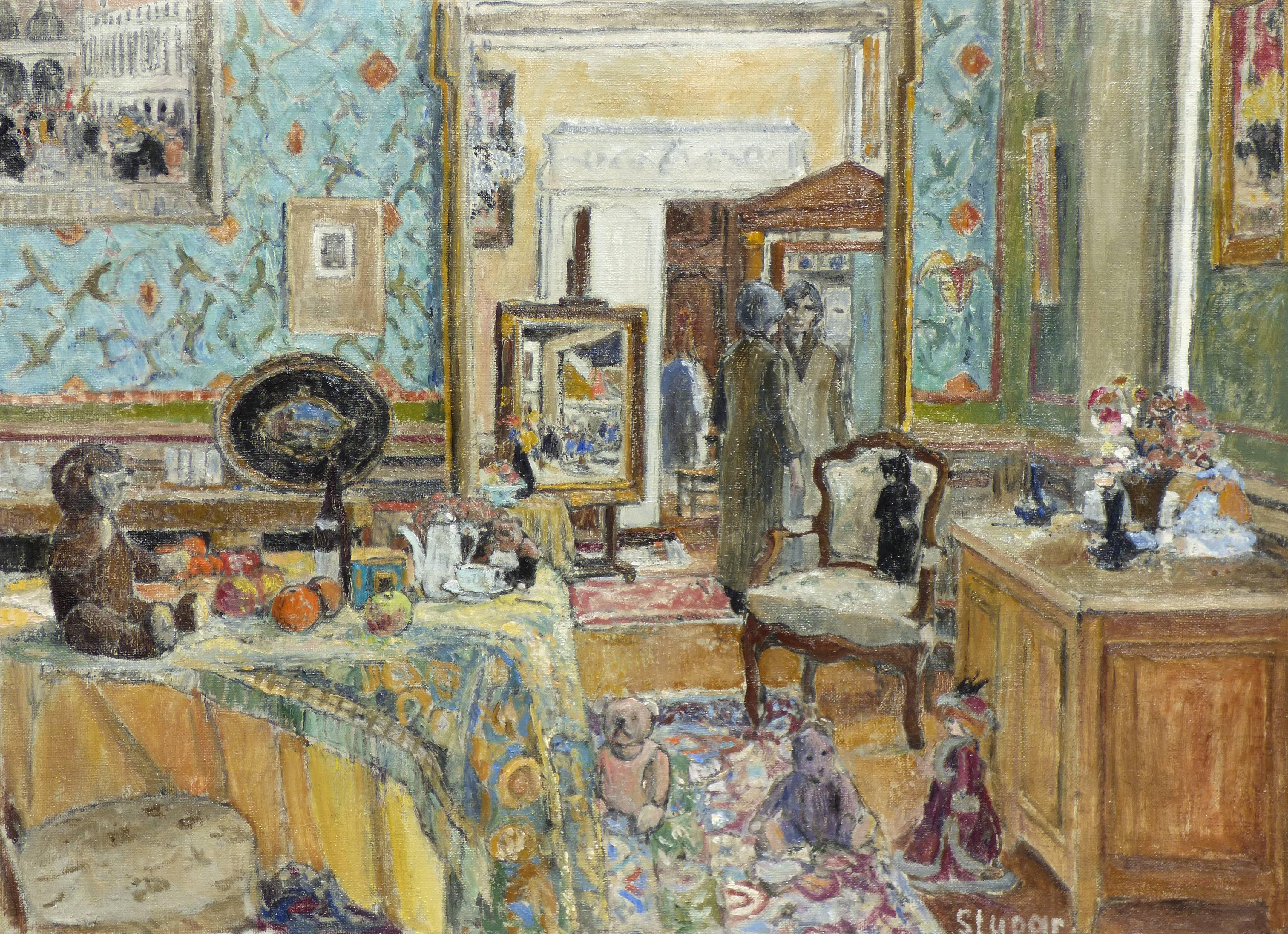 Marko STUPAR Interior Painting - In the apartment of the artist