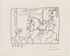 LE PICADOR ( Bullfighter with a horse )