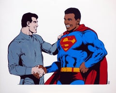 Black Superman ( Clark Kent and Muhammad Ali )