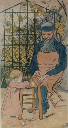 The Grand-Father and the Child or Auguste Delâtre et Jacqueline
