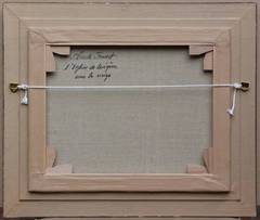 The church of Megève under the snow